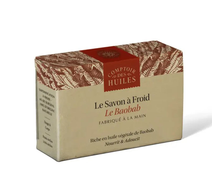Cold Processed Soap Organic - 100% Baobab Oil